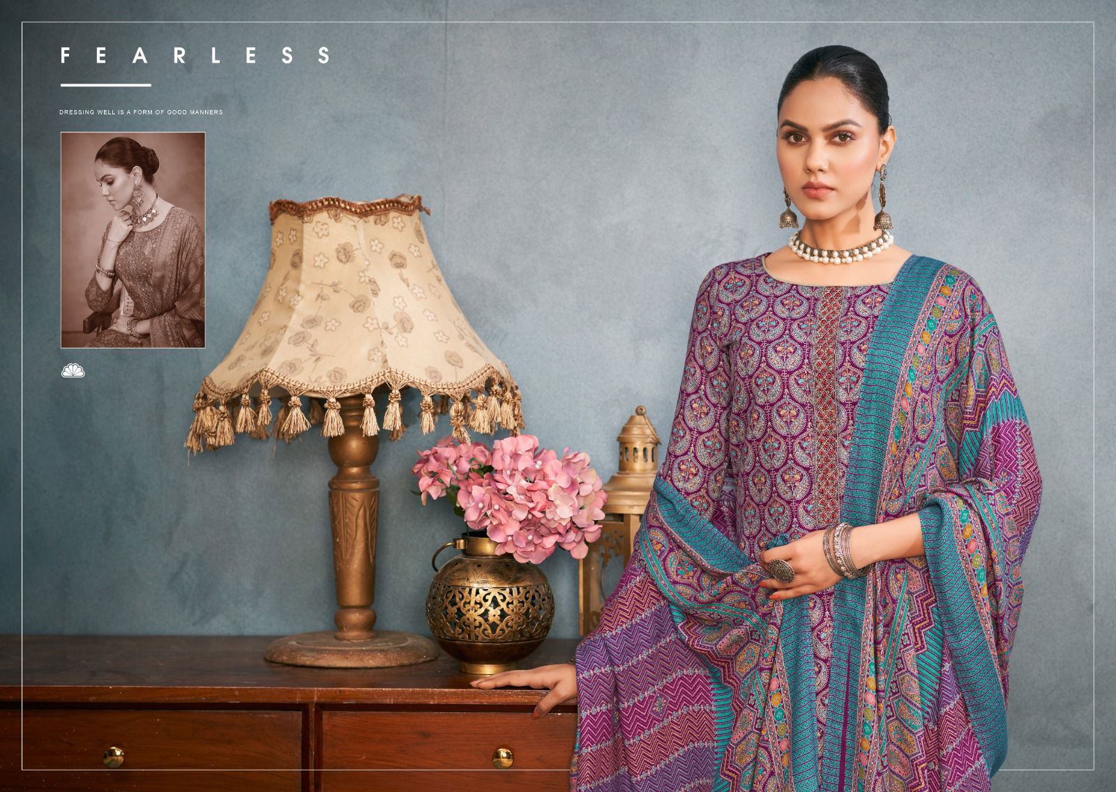 Adaah Vol 2 By Nishant Designer Viscose Pashmina Dress Material Wholesale Market in Surat
